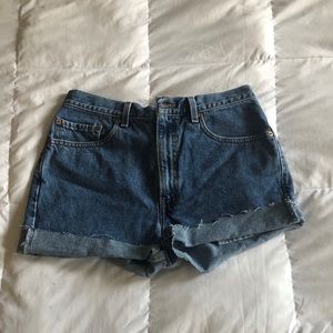 Levi’s jean shorts